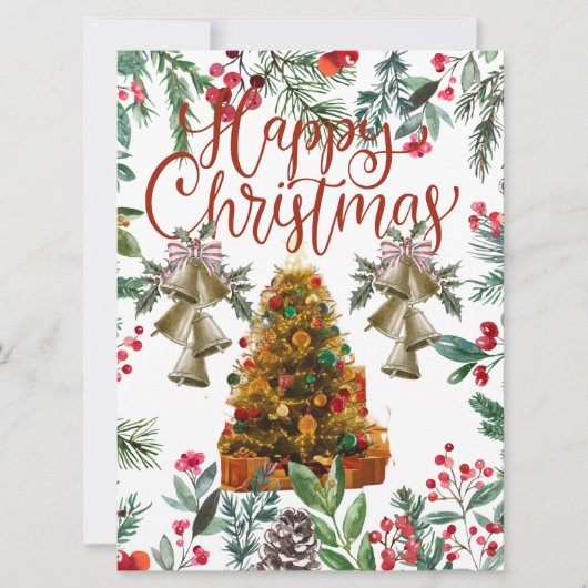 Flache Grußkarte Kaart (Voorkant)