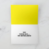 Flacon in de witte flacon kaart (Binnen)