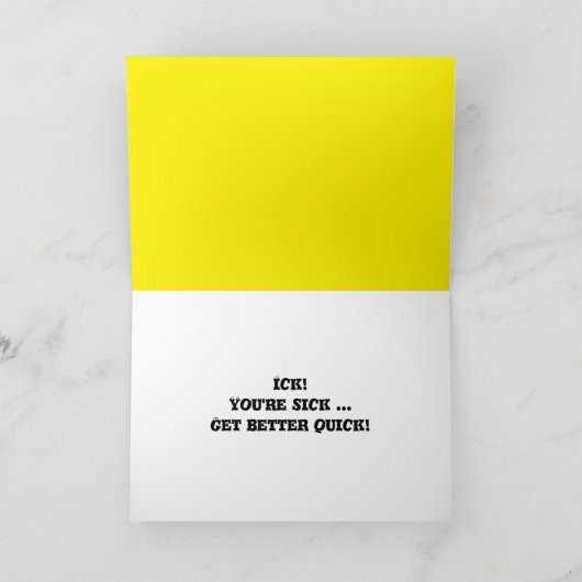 Flacon in de witte flacon kaart (Binnen)