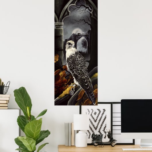 Flacon Locket Gotische Herfst Poster (Thuiskantoor)