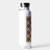 Flacon met geïsoleerd water en bedwelmende proteïn waterfles (Rechts)