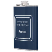 Flacon met vinyl bekleding-Vader van de bruidegom (Links)