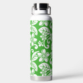 FLACON MET WATER VAN ISLAND PLUMERIA (CITRUS GREEN WATERFLES (Achterkant)