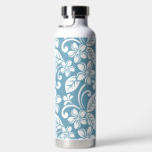 FLACON MET WATER VAN ISLAND PLUMERIA (SLAATBLAUW) WATERFLES (Rechts)