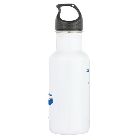 Flacon voor grote meren waterfles  (Achterkant)