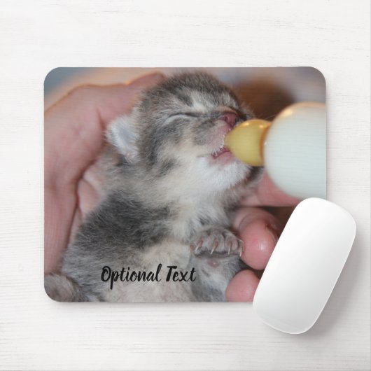 Flaconvoer Newborn Rescue Tablet Kitten Muismat (Met muis)