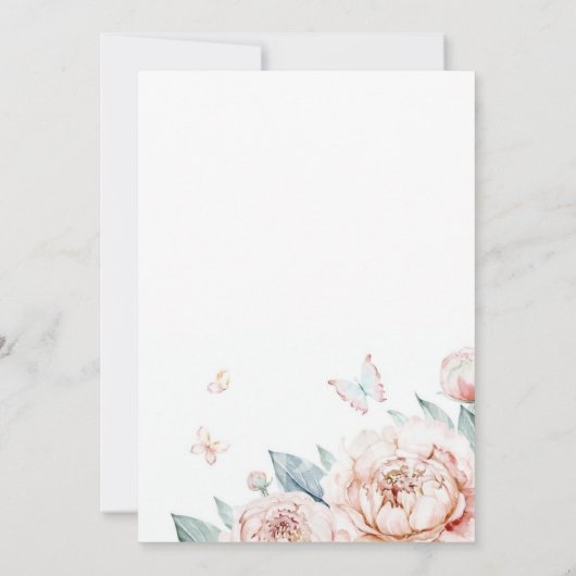 Fladder & draai Tuinfee Bloemenkabouter 1e Kaart (Achterkant)