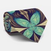 Fladderblauw Stropdas (Opgerold)