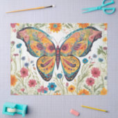 Fladderen Door Vlinder Tissuepapier (Craft)