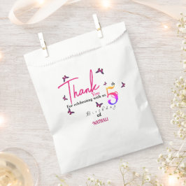 fladderend plezier bedankzakje