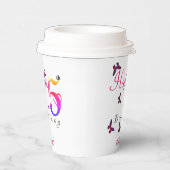 fladderend plezier papieren bekers (Rechts)