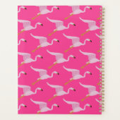 Fladderende Flamingo's Planner (Achterkant)