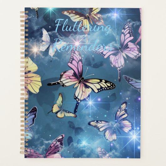 Fladderende herinneringen  planner (Voorkant)