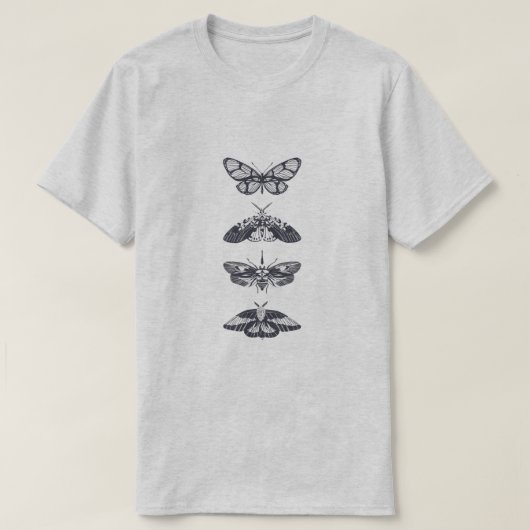 Fladderende Insecten T-shirt (Design voorkant)