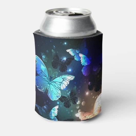 Fladderende Nachtvlinder Blikjeskoeler (Blikje Achterkant)