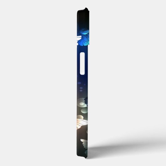 Fladderende Nachtvlinder Case-Mate iPhone Case (Achterkant / Rechts)