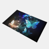 Fladderende Nachtvlinder Deurmat (Schuin)