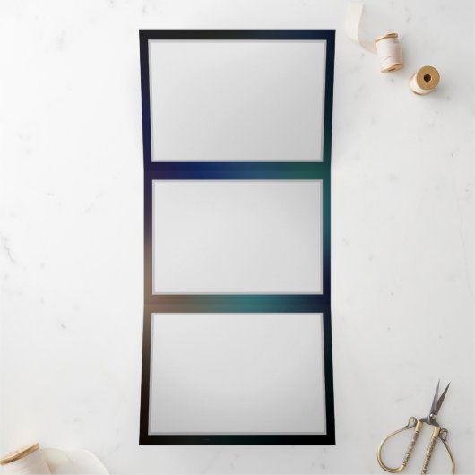 Fladderende Nachtvlinder Drieluik Aankondiging (Binnen)