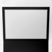 Fladderende Nachtvlinder Drieluik Uitnodiging (Binnenzijde eerst)