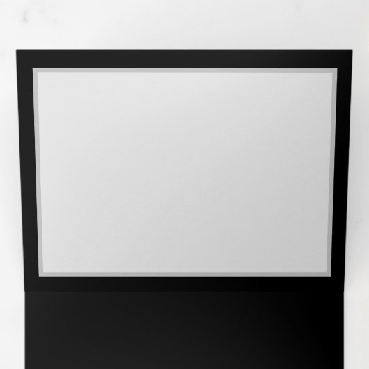 Fladderende Nachtvlinder Drieluik Uitnodiging (Binnenzijde eerst)