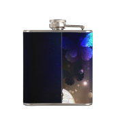 Fladderende Nachtvlinder Heupfles (Achterkant)