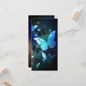 Fladderende Nachtvlinder Kaart (Voorkant / Achterkant in situ)
