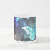 Fladderende Nachtvlinder Matglas Koffiemok (Center)