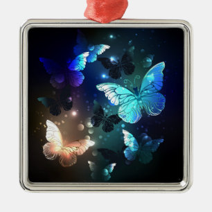 Fladderende Nachtvlinder Metalen Ornament