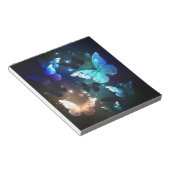 Fladderende Nachtvlinder Notitieblok (Schuin)