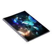 Fladderende Nachtvlinder Notitieboek (Rechterzijde)