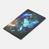 Fladderende Nachtvlinder Post-it® Notes (Schuin)