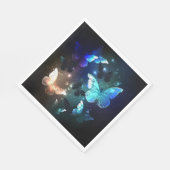 Fladderende Nachtvlinder Servet (Hoek)