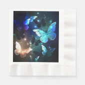 Fladderende Nachtvlinder Servet (Voorkant)
