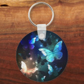 Fladderende Nachtvlinder Sleutelhanger (Voorkant)