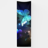 Fladderende Nachtvlinder Spandoek (Verticaal)