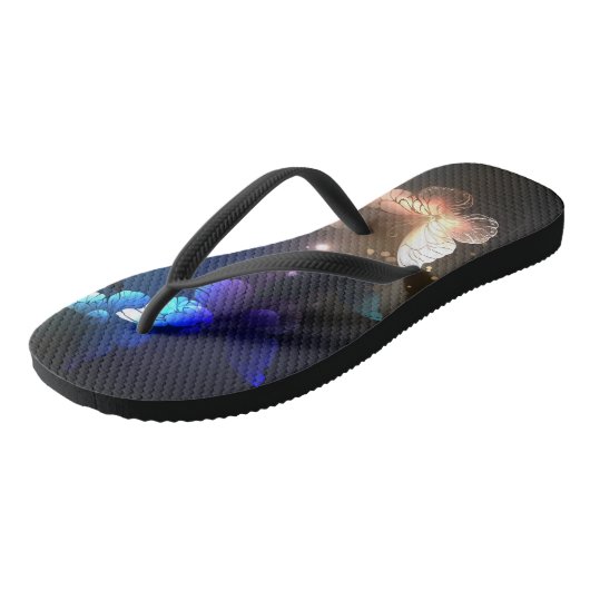 Fladderende Nachtvlinder Teenslippers (Schuin)