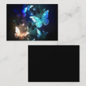 Fladderende Nachtvlinder Visitekaartje (Voorkant / Achterkant)