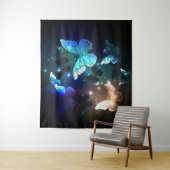 Fladderende Nachtvlinder Wandkleed (In situ)