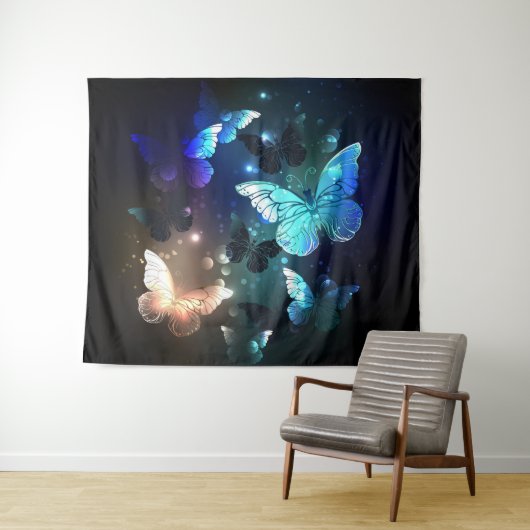 Fladderende Nachtvlinder Wandkleed (In Situ (horizontaal))