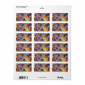 fladderwolk etiket (Full Sheet)