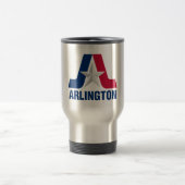 Flag Arlington, Texas Travel Mug Reisbeker (Center)