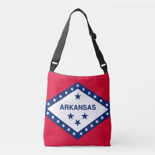Flag Bag, Arkansas Crossbody Tas