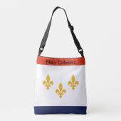 Flag Bag, New Orleans Crossbody Tas (Achterkant)