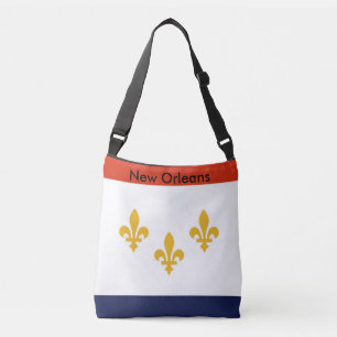 Flag Bag, New Orleans Crossbody Tas