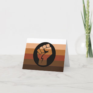 Flag bij Pride POC Feestdagen Kaart