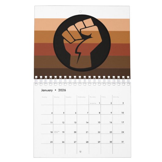 Flag bij Pride POC Kalender (Jan 2026)