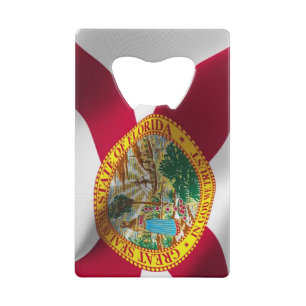 Flag Bottle Open Creditcard Grootte VS-vlag Creditkaart Flessenopener