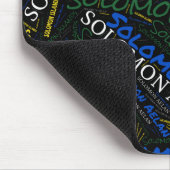 Flag Colors Patriotic Fijne Salomonseilanden Muismat (Hoek)