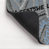 Flag Colors Patriotic uit Botswana Muismat (Hoek)