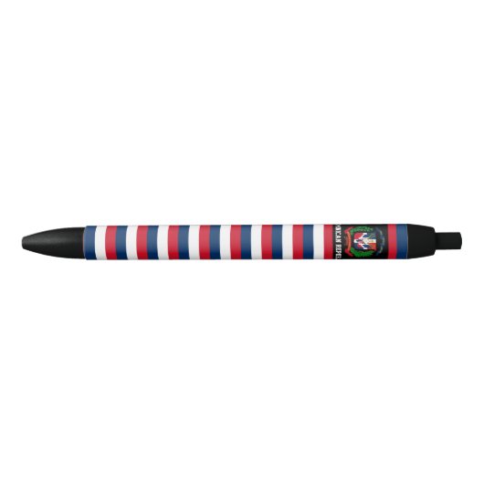 Flag Cute Patriotic Zwarte Inkt Pen (Voorkant)